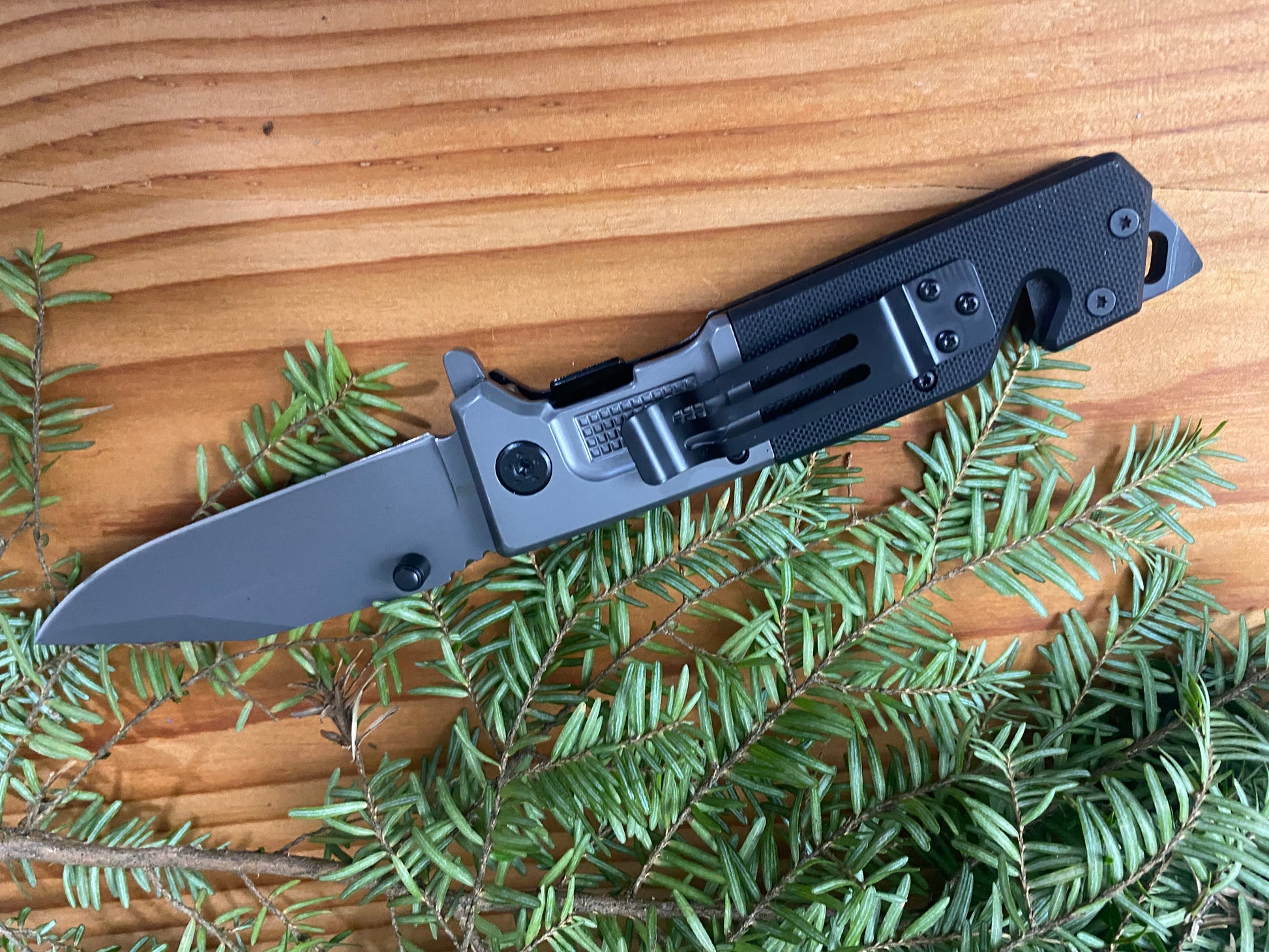 440 steel rescue emergency knife