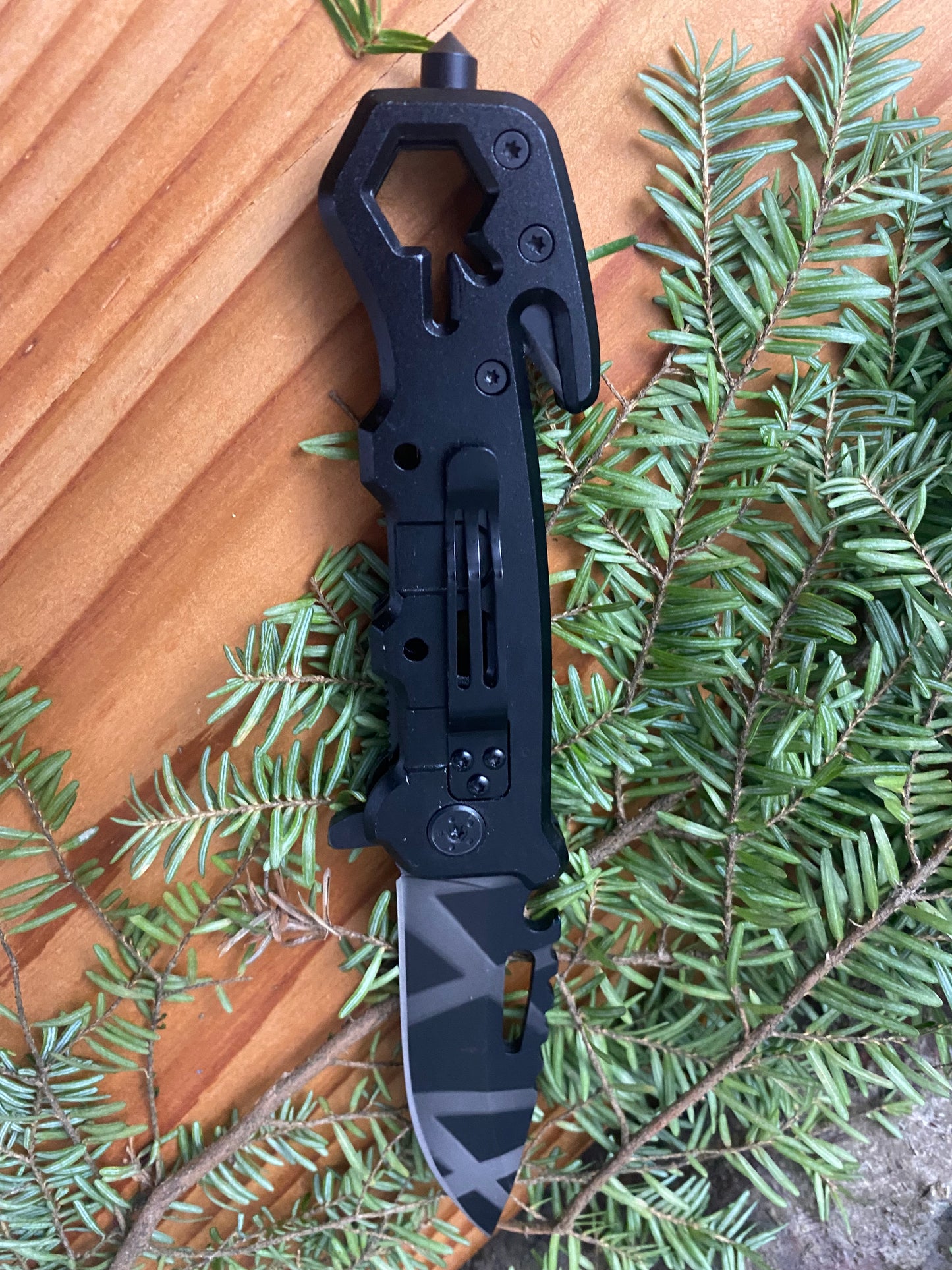 440 steel rescue emergency knife