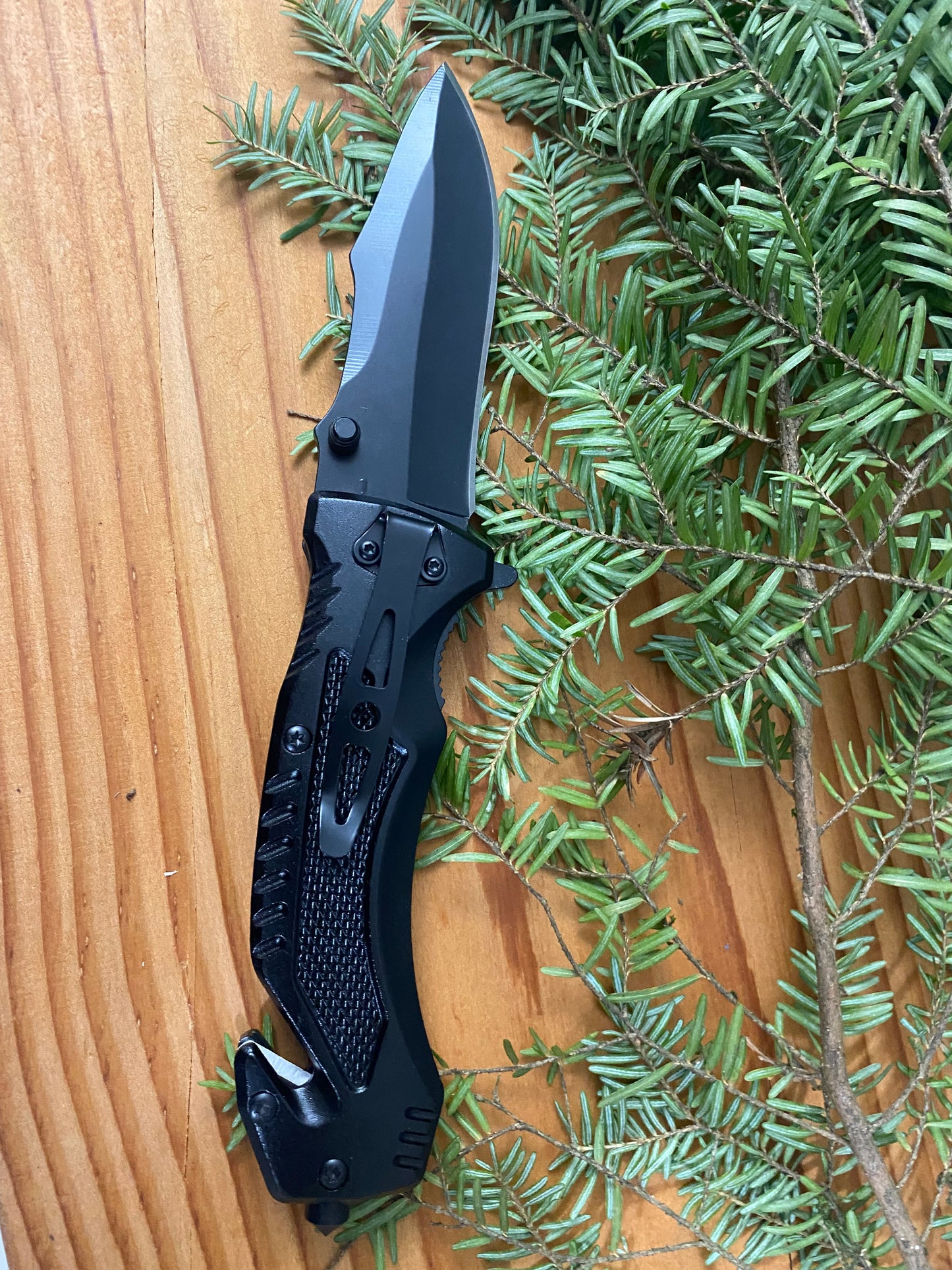 440 steel rescue emergency knife