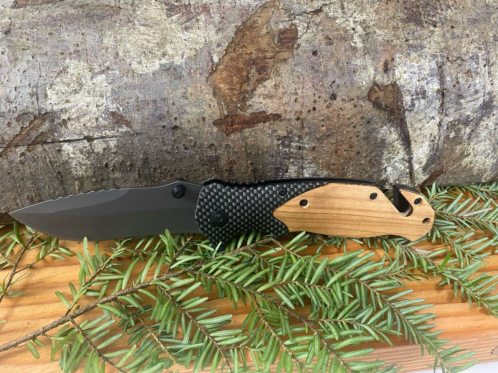440 steel rescue emergency knife