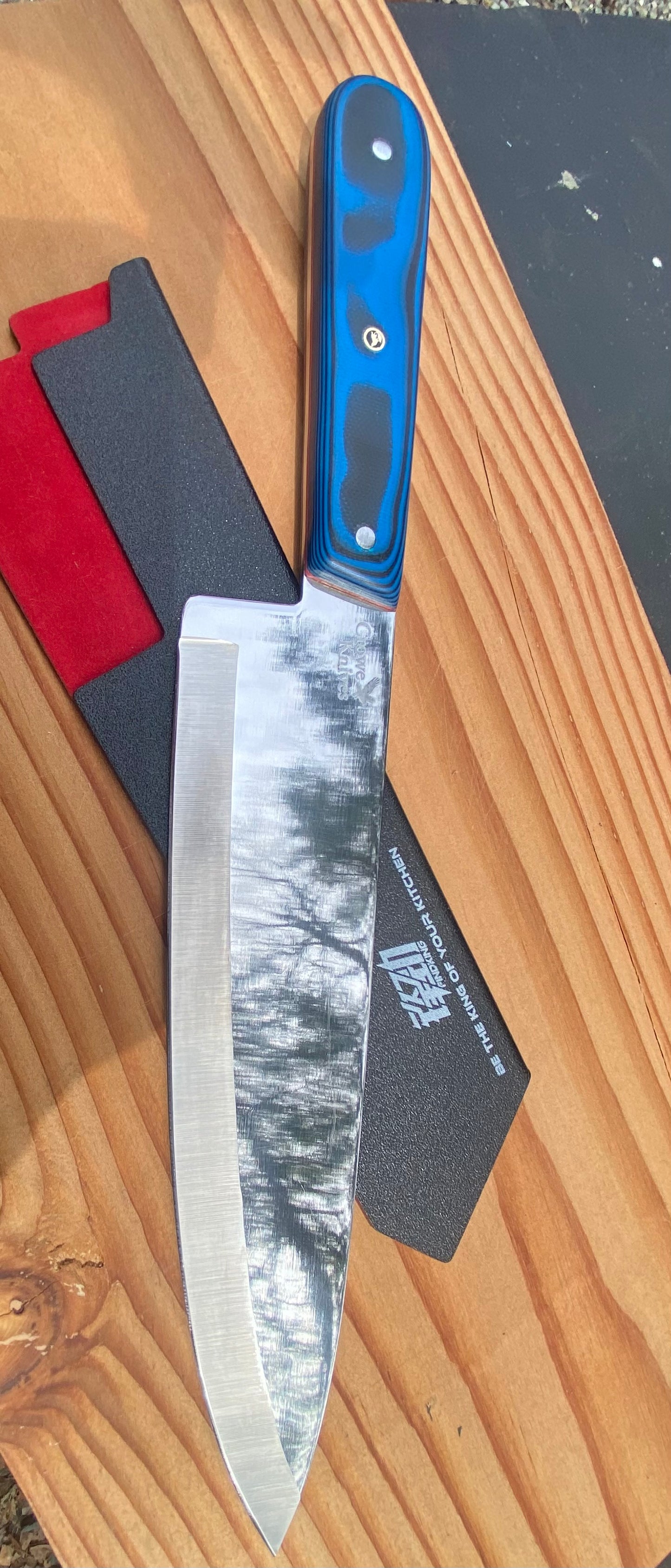 The Crimson Edge  - 10" Carving Chefs Knife