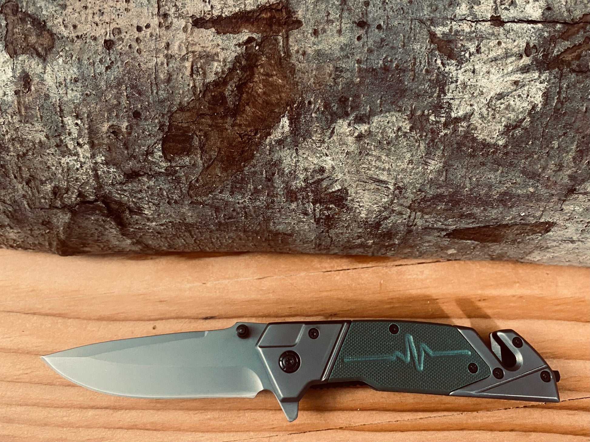 440 steel rescue emergency knife