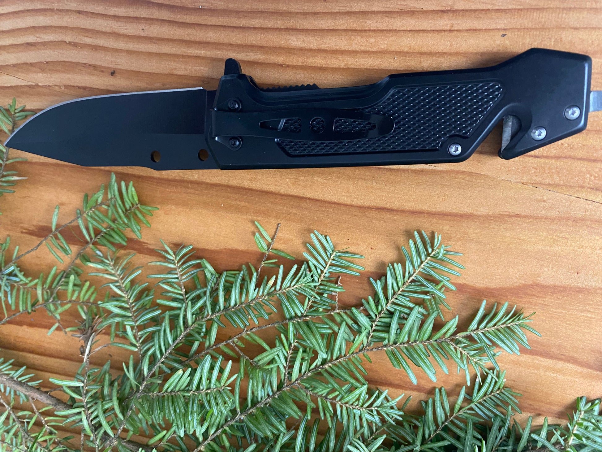 440 steel rescue emergency knife