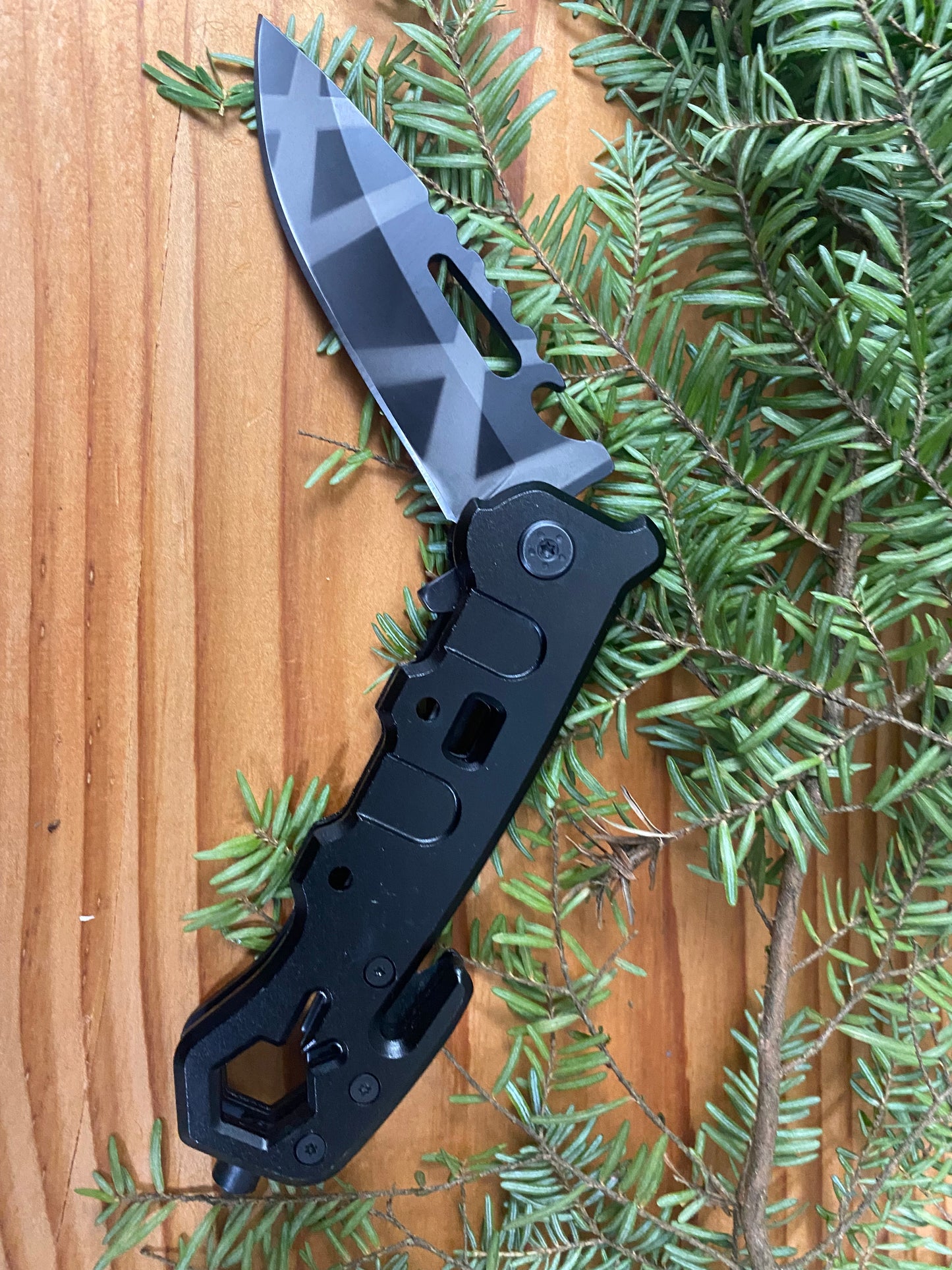 440 steel rescue emergency knife