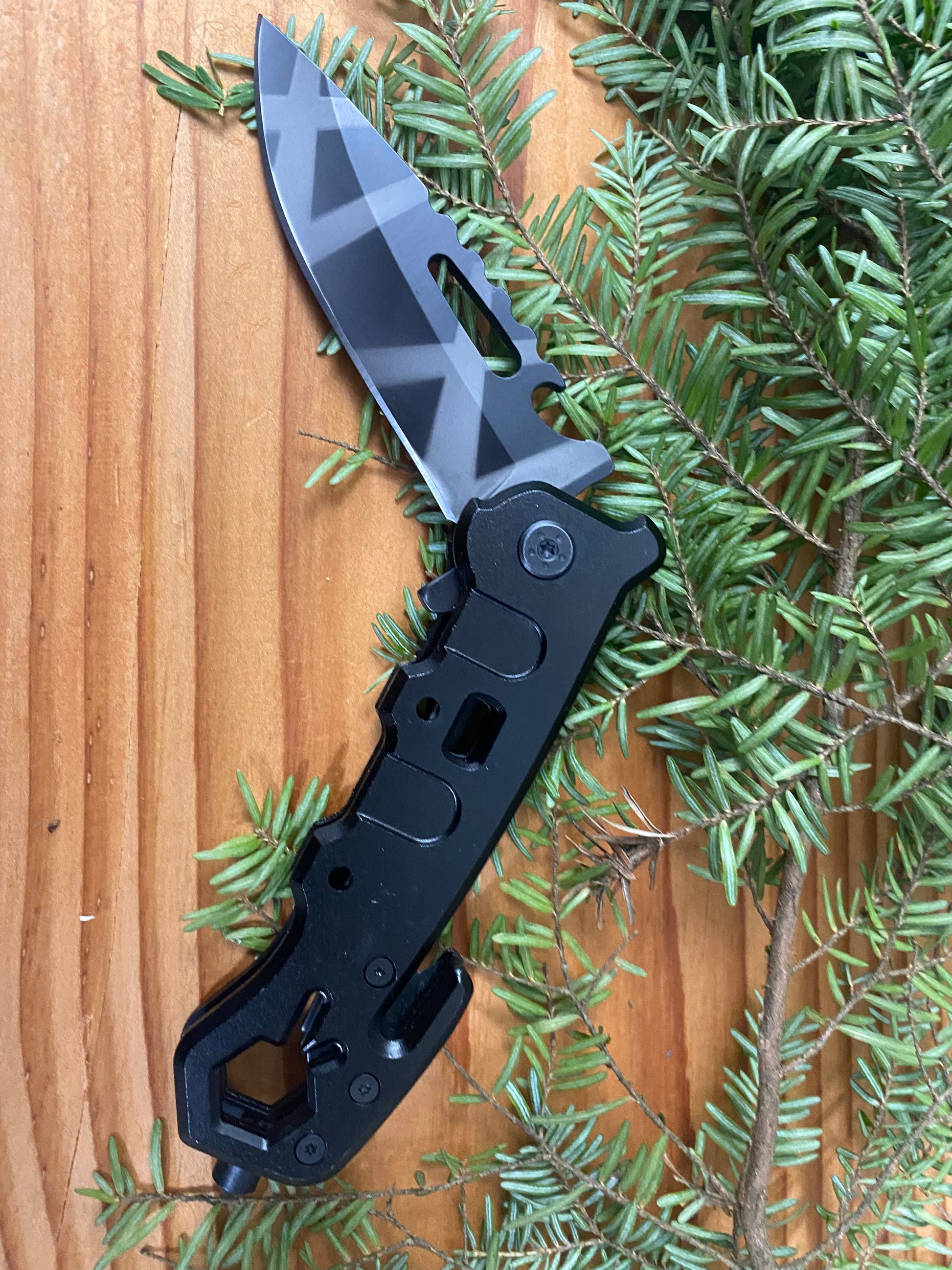 440 steel rescue emergency knife