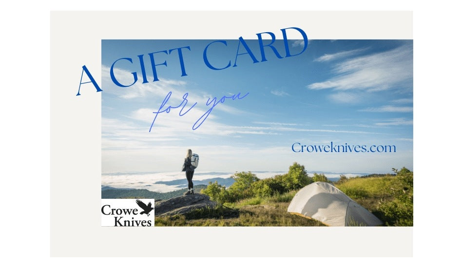Crowe Knives E-Gift Card Crowes Knives Gift Card