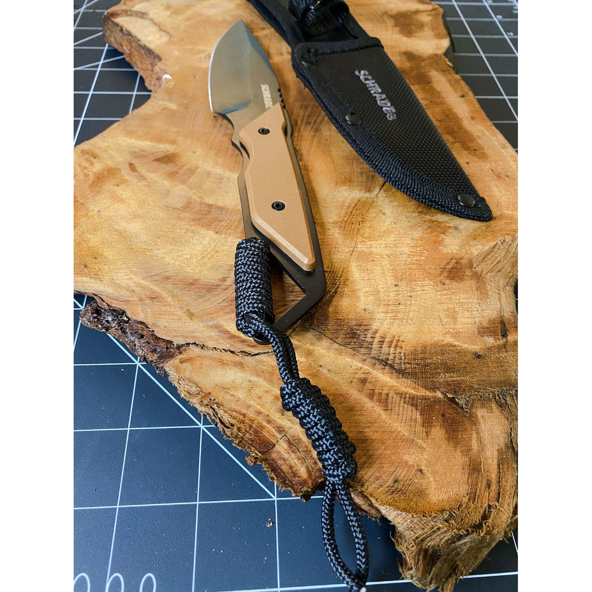 Schrade Frontier Fixed Blade Schrade Camp Knife Comfortable, Quality blade, Strong