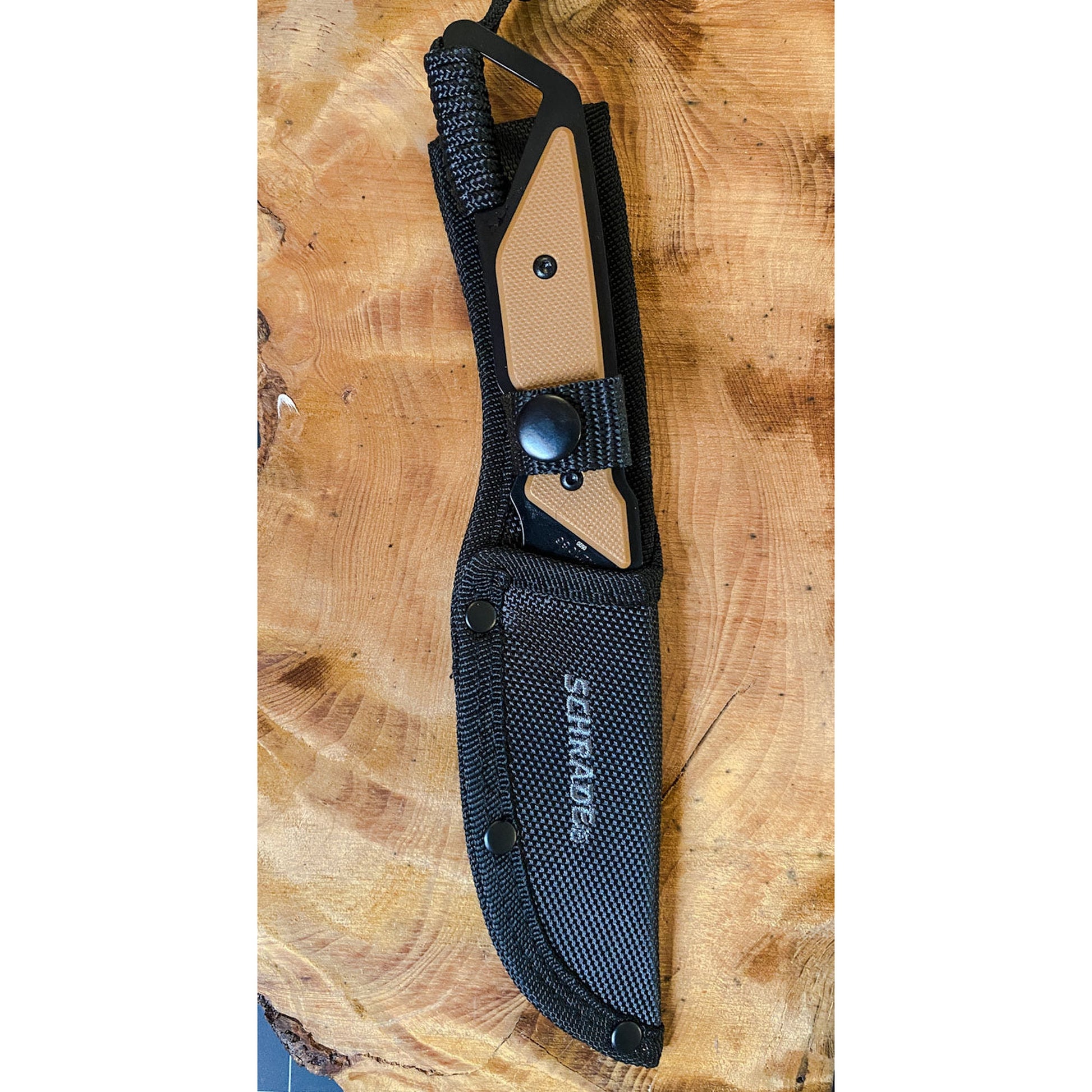 Schrade Frontier Fixed Blade Schrade Camp Knife Comfortable, Quality blade, Strong