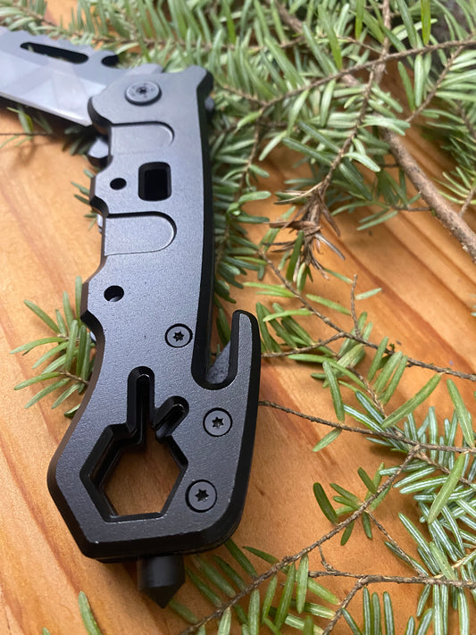 440 steel rescue emergency knife