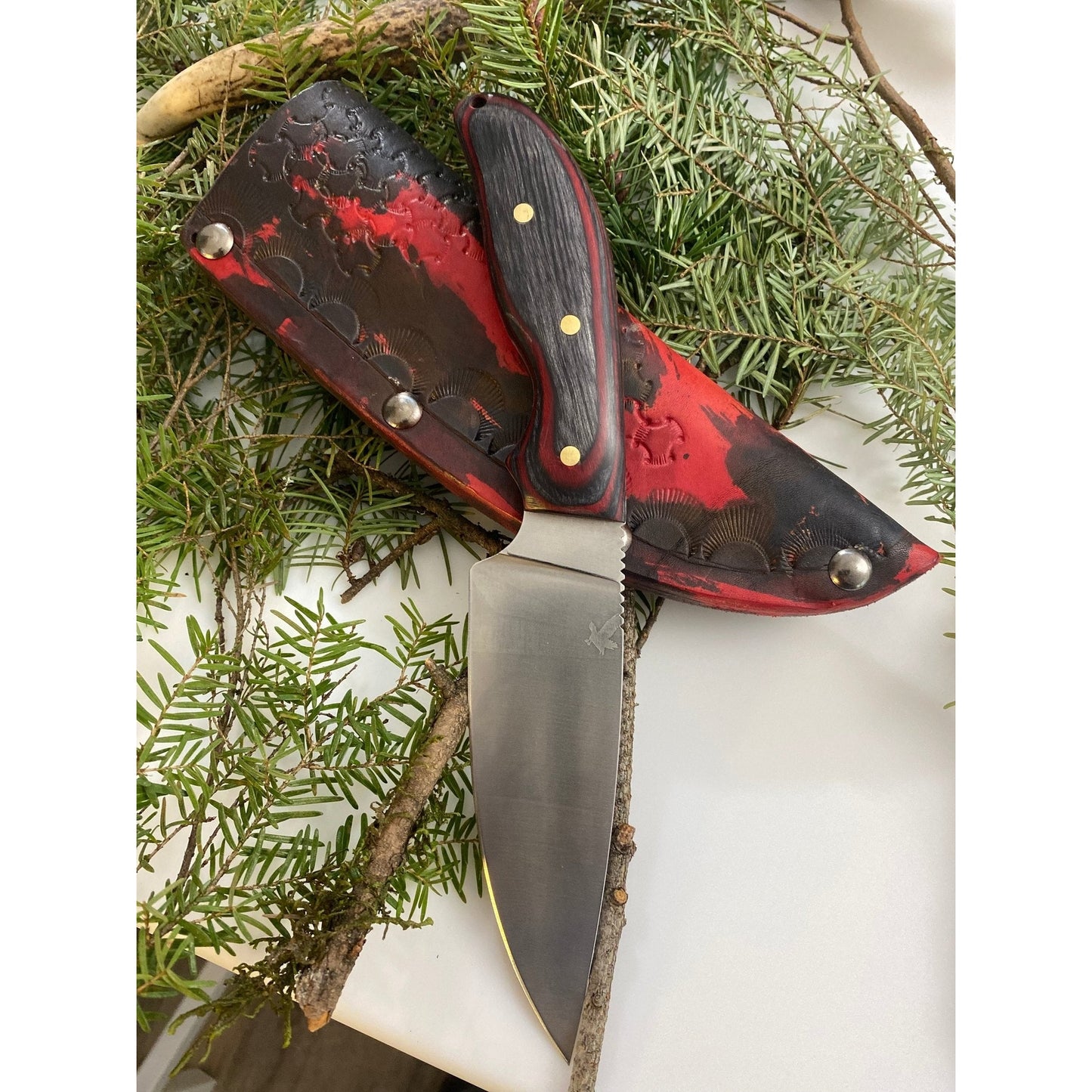 Bushcraft Dream Crowe Knives Camping & Hiking 440C steel, Comfortable, hunting knife, quality knife, Strong