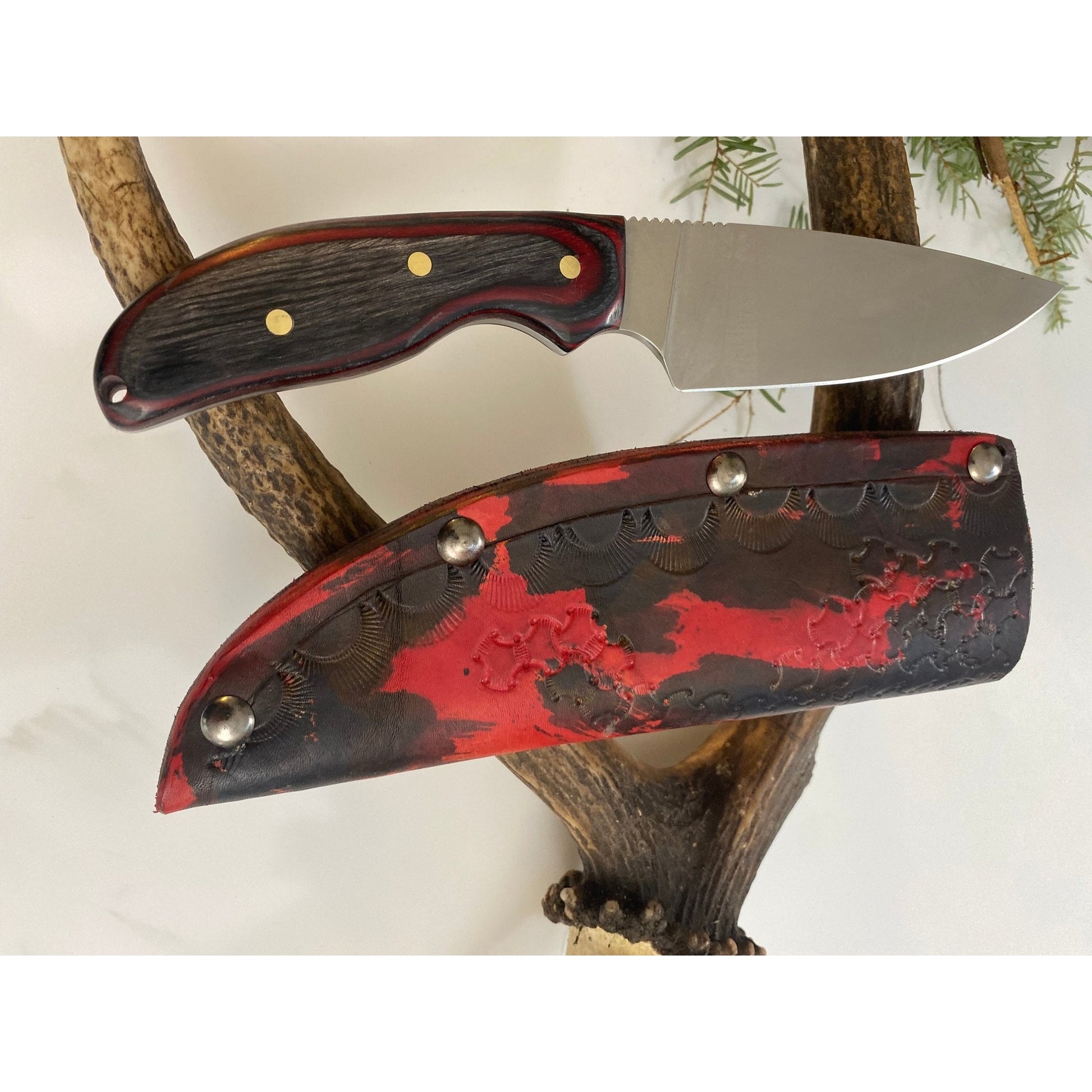 Bushcraft Dream Crowe Knives Camping & Hiking 440C steel, Comfortable, hunting knife, quality knife, Strong