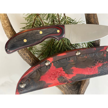 Bushcraft Dream Crowe Knives Camping & Hiking 440C steel, Comfortable, hunting knife, quality knife, Strong