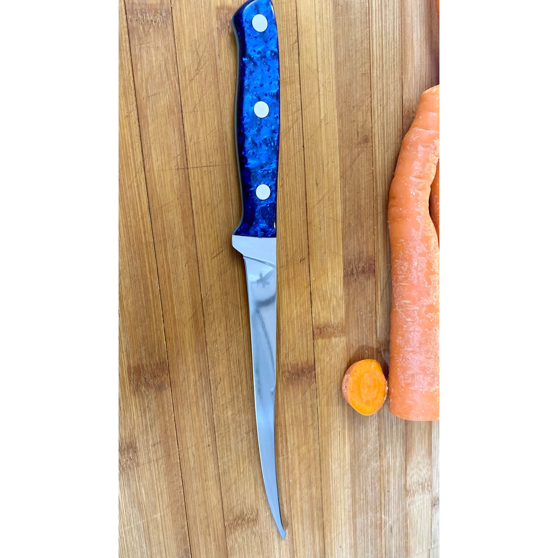 Fisherman's Dream Fillet/Carving Knife Crowes Knives Fishing 440C steel, chef, Comfortable, quality knife