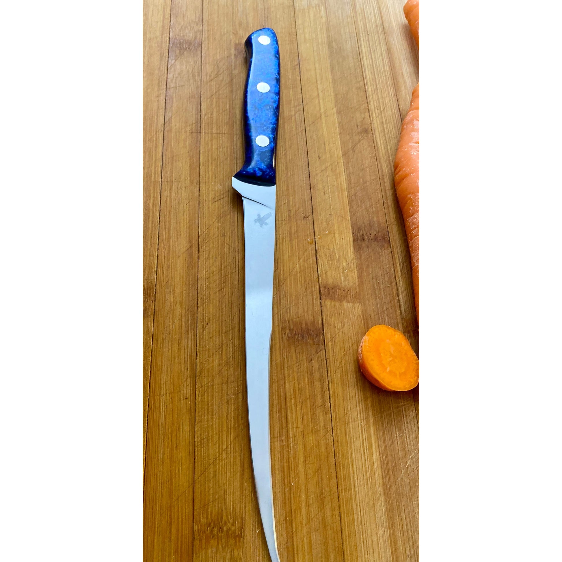 Fisherman's Dream Fillet/Carving Knife Crowes Knives Fishing 440C steel, chef, Comfortable, quality knife