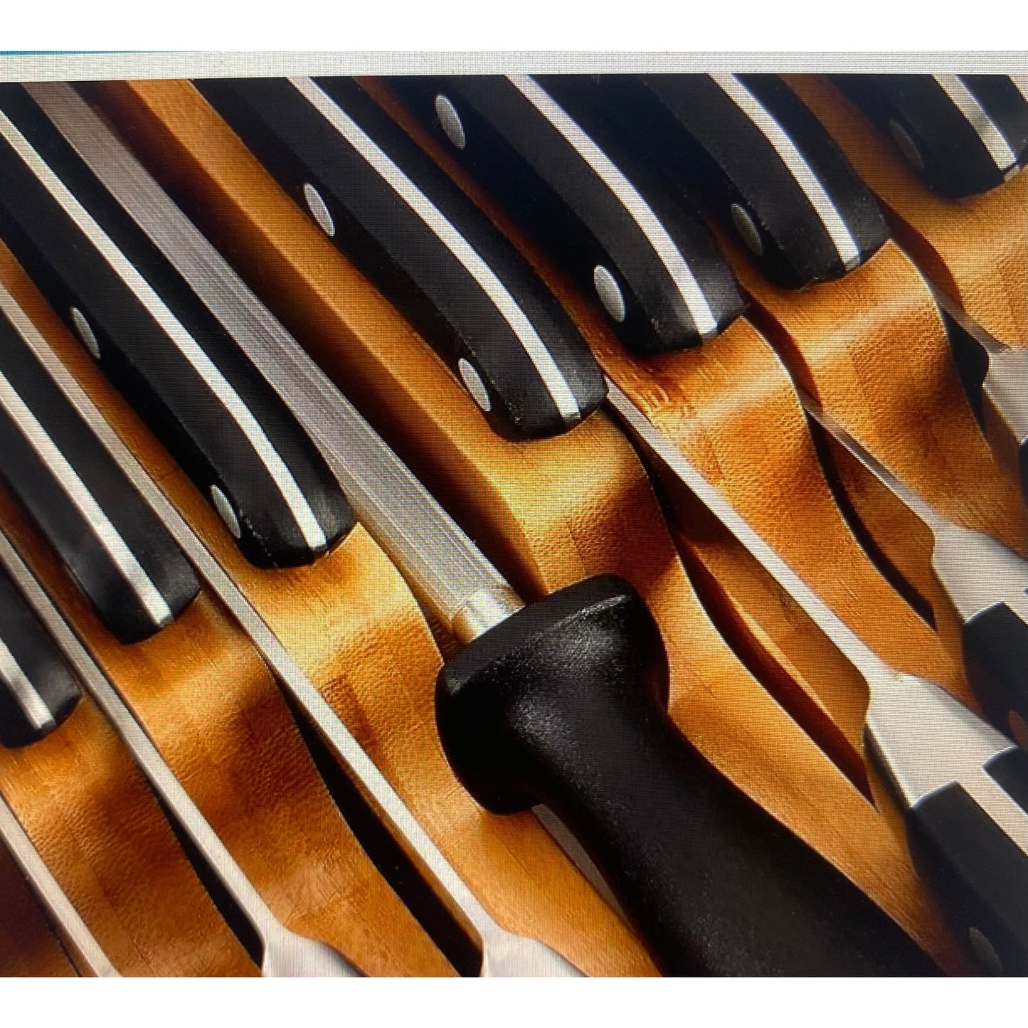 "In Drawer" Knife Block - 14 Knives Crowe Knives In Drawer Knife Block Kitchen, Strong