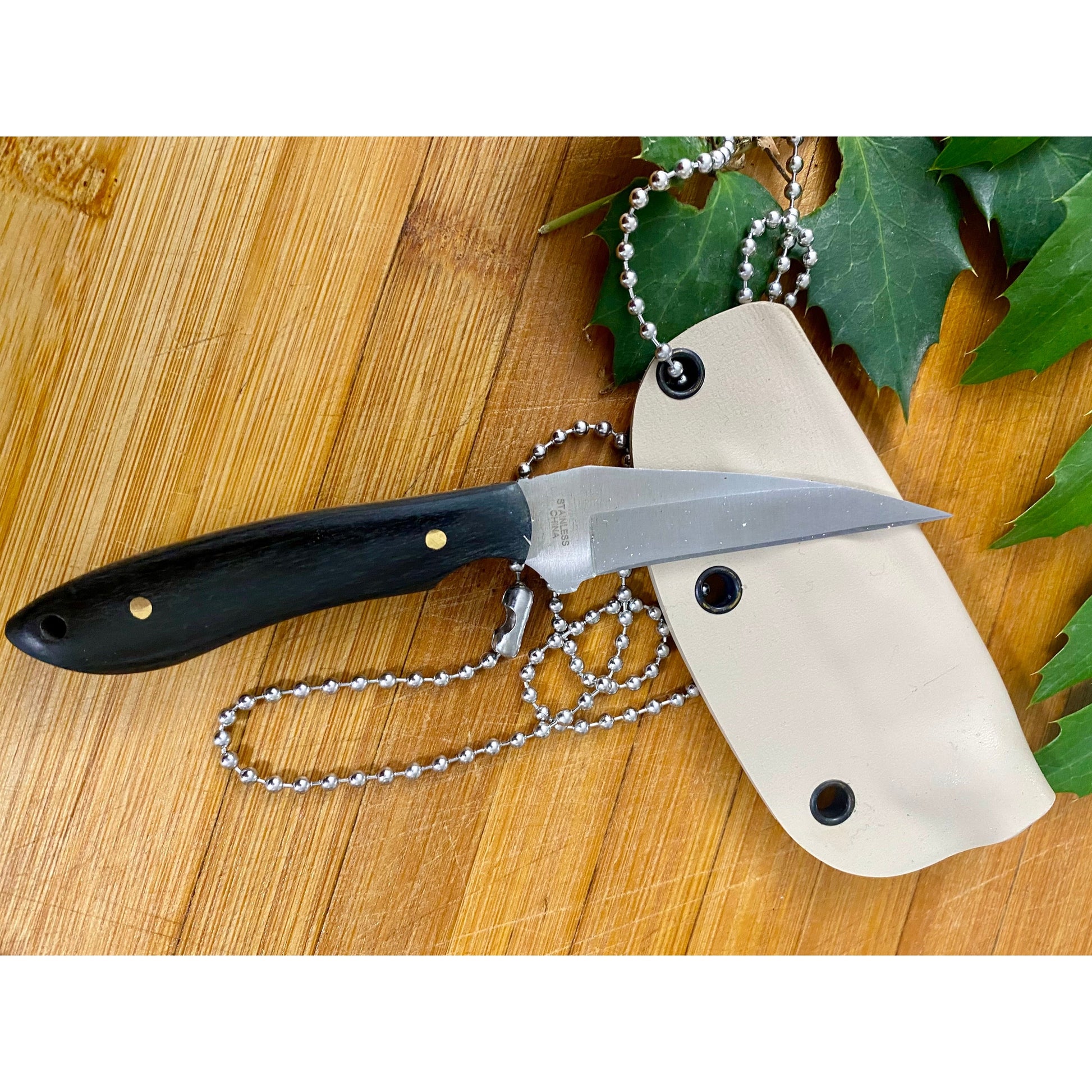 Neck Knife - Camp Knife 3” blade Crowe Knives Neck Knife neck knife, quality knife, utility knife