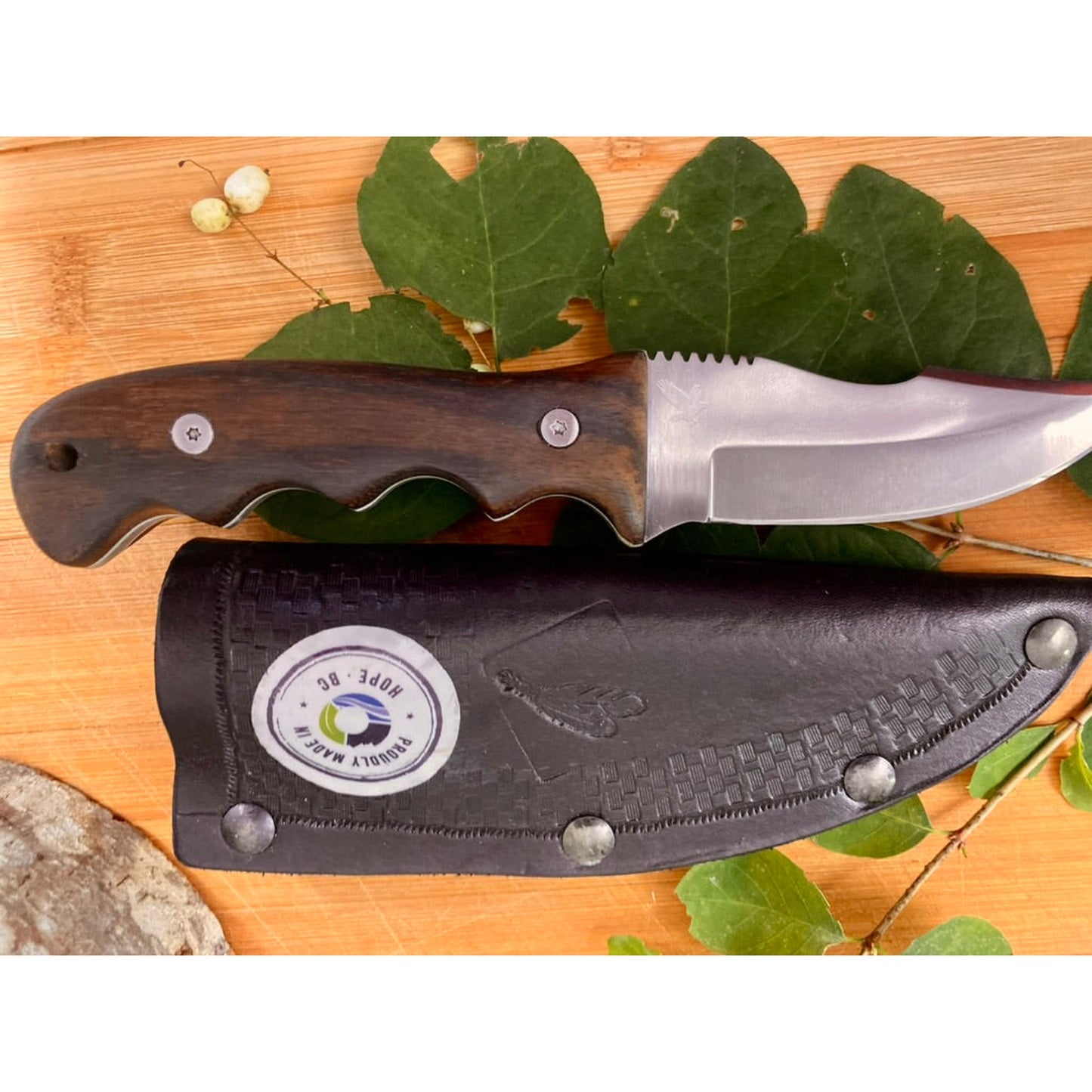 Timberline Camp & Survival Knife Crowes Knives Camping & Hiking 440C steel, camp knife, Comfortable, Hunting, Quality blade, Strong, Survival