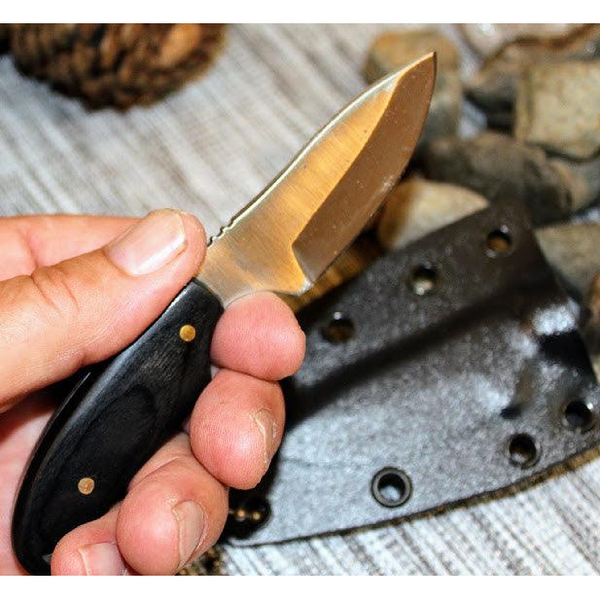 Neck Knife - Camp Knife 3” blade Crowe Knives Camp Knife All, neck knife, quality knife, utility knife